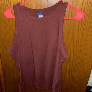 Women's Sleeveless Top - Burgundy